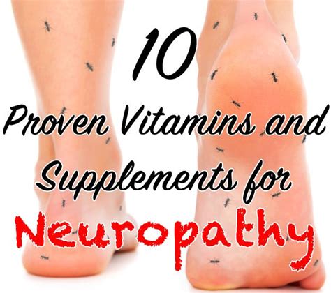 10 Science Backed Vitamins and Supplements for Neuropathy - Healthy Focus