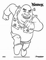 Shrek Face Coloring Pages At GetDrawings  Free Download sketch template