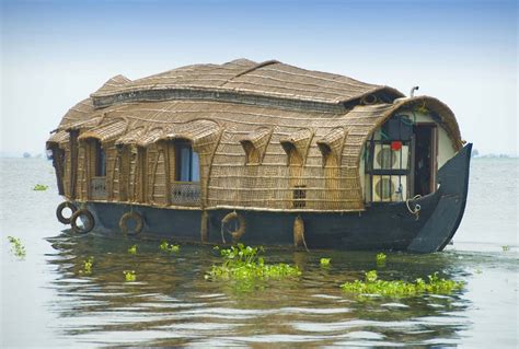 Houseboat Kerala Drawing