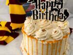 The Best Harry Potter Butterbeer Drip Cake Recipe