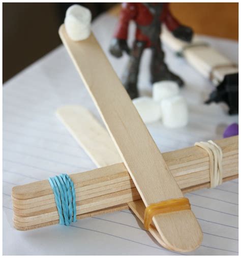 Catapult With Ice Cream Sticks