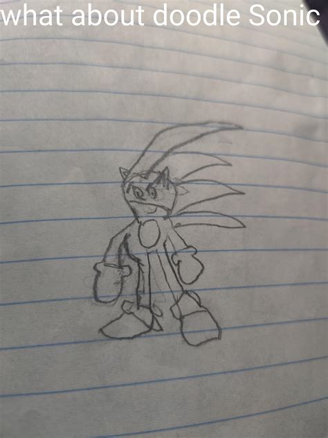 Doodle Sonic by tre65 on DeviantArt