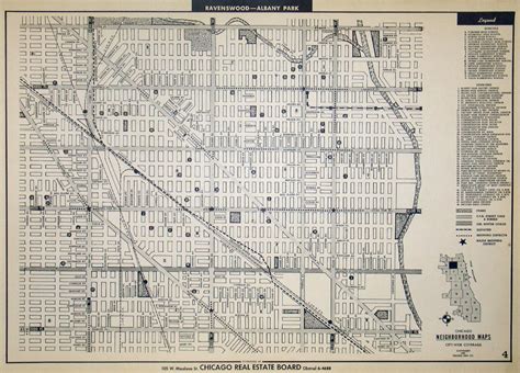 (Illinois-Chicago) Ravenswood - Albany Park – The Old Map Gallery