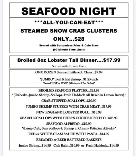 Anthracite Cafe - It’s Wednesday and SEAFOOD NIGHT IS...