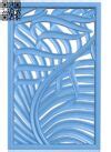 Door pattern T0003823 download free stl files 3d model for CNC wood ...