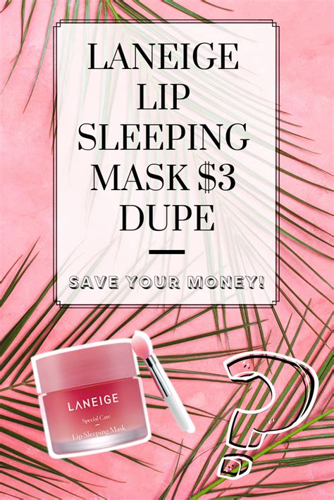 Laneige Lip Sleeping Mask Dupe - FGMASK