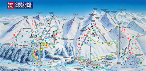 Obergurgl-Hochgurgl Piste Map | J2Ski