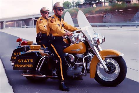 Tennessee State Police "Yellow Jackets" ~ Riding Vintage