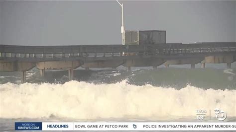 High surf warning in effect across San Diego beaches until Monday