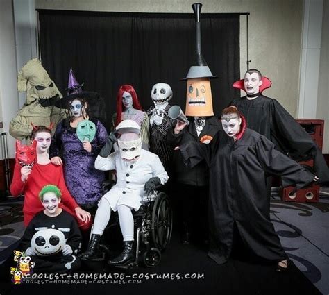 Awesome Nightmare Before Christmas Group Costume