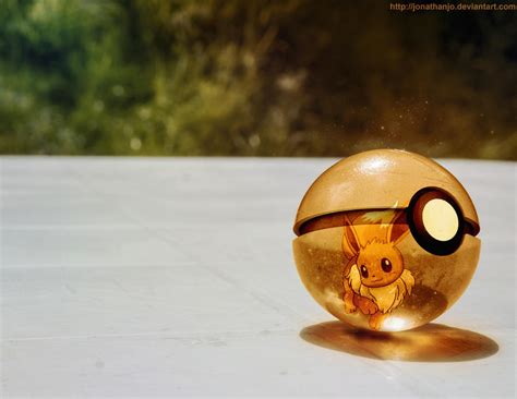 Pokeball of Eevee by Jonathanjo on DeviantArt