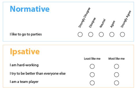 personality test questionnaire with answers