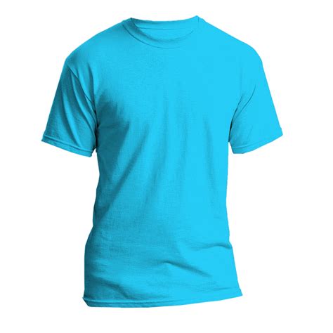 Sky Blue Round Neck Tshirt - Branding & Printing Solutions Company in ...