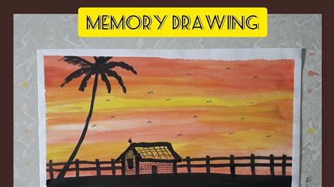 Memory drawing/easy step Memory drawing - YouTube