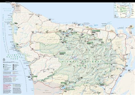 Download the Official Olympic National Park Map PDF