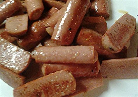 Skye's fried Vienna sausages Recipe by skunkmonkey101 - Cookpad