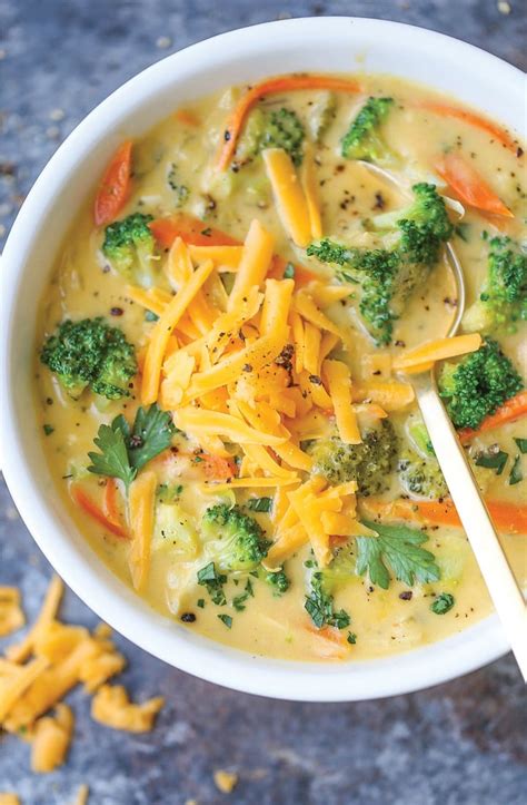 Broccoli Cheddar Soup | Panera Bread Copycat Recipes | POPSUGAR Food ...