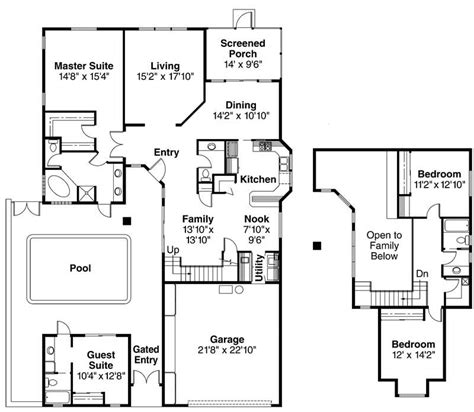 In-Law Suite Home with 4 Bdrms, 2567 Sq Ft | Floor Plan #108-1328