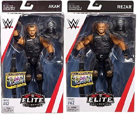 Buy Wrestling The Authors Of Pain Reazar & Akam AOP WWE Mattel Elite ...