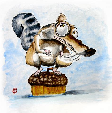 Scrat by aunjuli on DeviantArt