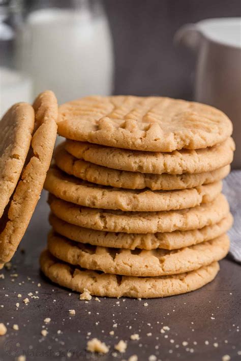 Peanut Butter Cookies Recipe - NatashasKitchen.com