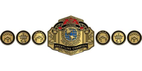 NWA World Junior Heavyweight Championship Renders (credit to u/HexHellfire and u ...