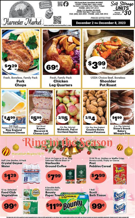 This Week's Specials - New Harvester Market