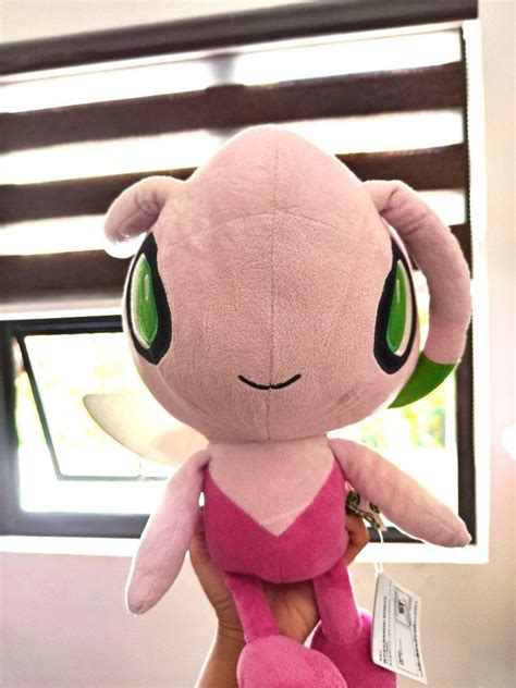 Shiny Celebi Pokemon plush toy, Hobbies & Toys, Toys & Games on Carousell