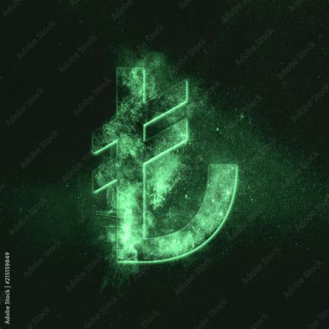 Turkish Lira Symbol. Turkish Lira Sign. Monetary currency symbol. Green ...