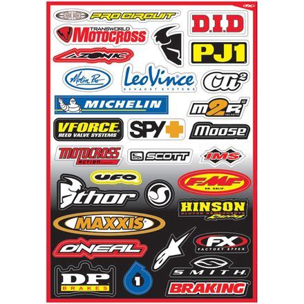 Motocross Sponsor Logos