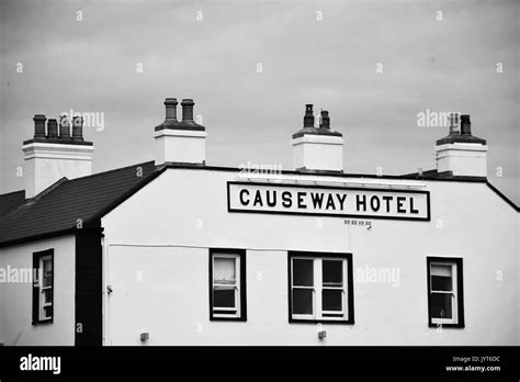 Causeway hotel giants causeway hotel Black and White Stock Photos & Images - Alamy