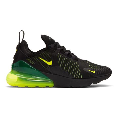 Nike Black And Green Air Max 270 Sneakers for Men - Lyst