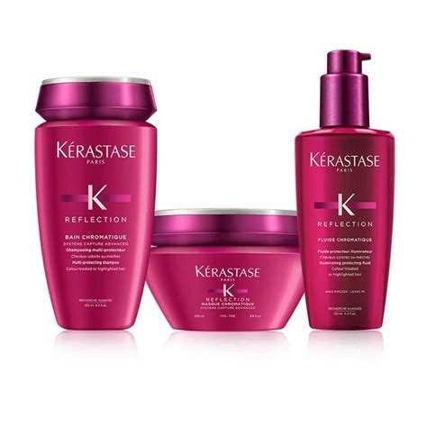 Kérastase Réflection Chromatique Set (Shampoo 250ml + Masque fein 200ml ...