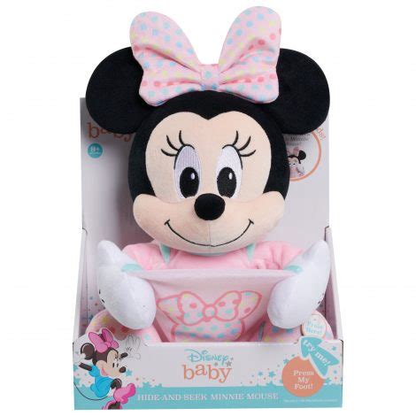 Disney Baby Hide-and-Seek Plush Minnie Mouse - Just Play | Toys for ...