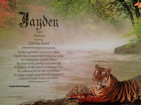 Jayden First Name Meaning Art - Etsy