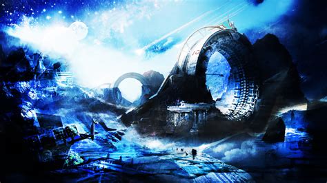 Staff prod - Concept Art - Science Fiction - landscape - sci-fi - Digital painting - game art ...