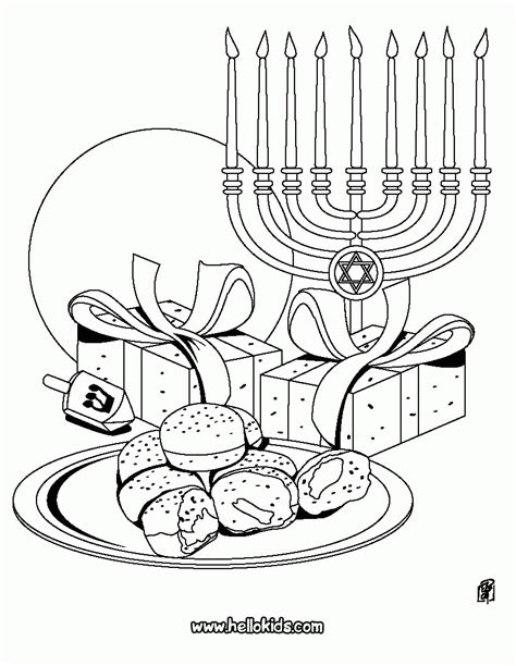 Free Printable Hanukkah Coloring Pages | DetroitMommies.com - Coloring Home