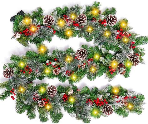 Christmas Garland With Lights 2021 – Best Christmas Tree 2021