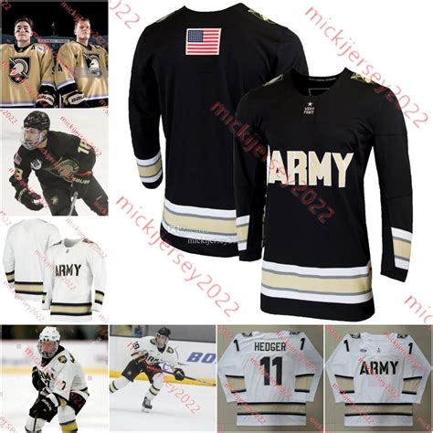 Army Black Knights Hockey Jersey John Driscoll Andrew Gilbert Ricky ...