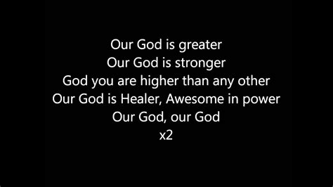 Our God Is Greater Feat. Prince- Newday 2012 Lyrics - YouTube