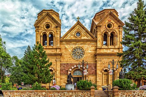 Cathedral Basilica of St Francis of Assisi Santa Fe Photograph by ...