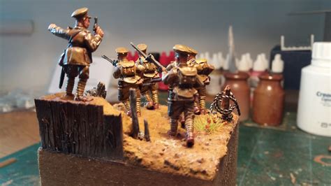 28mm WW1 Diorama (No: 2) – The Imperfect Modeller