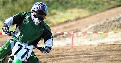 MotoX racing stock image. Image of motocross, competition - 1383857