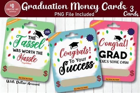 Graduation Money Cards