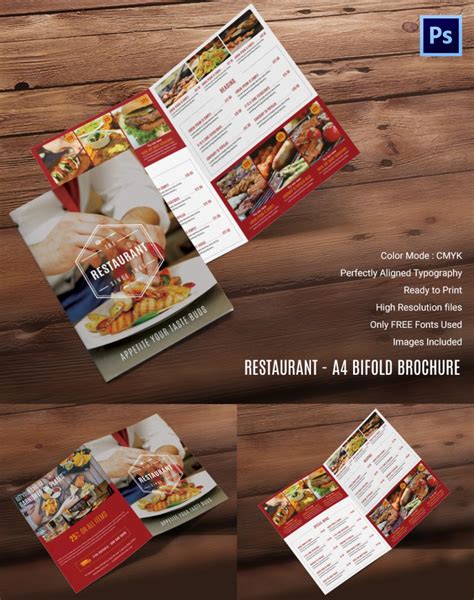 Restaurant Brochure Templates