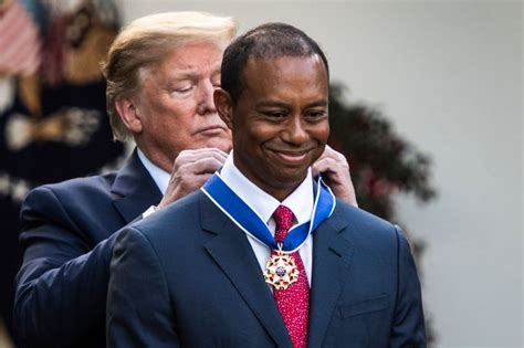 Trump Awards Tiger Woods Country's Highest Civilian Honor - InsideHook