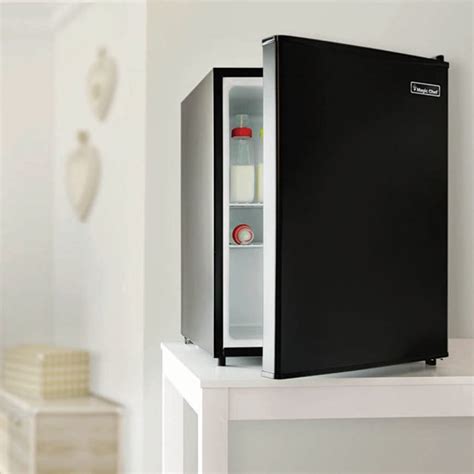 Magic Chef 1.7 cu. ft. Freezer-less Mini Fridge in Black-MCAR170BE ...