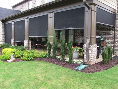 SRS Solar Screens | Patio shade, Backyard, Backyard patio