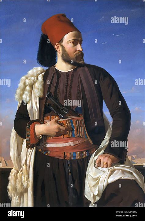 Benouville Léon - Leconte De Floris in an Egyptian Army Uniform ...