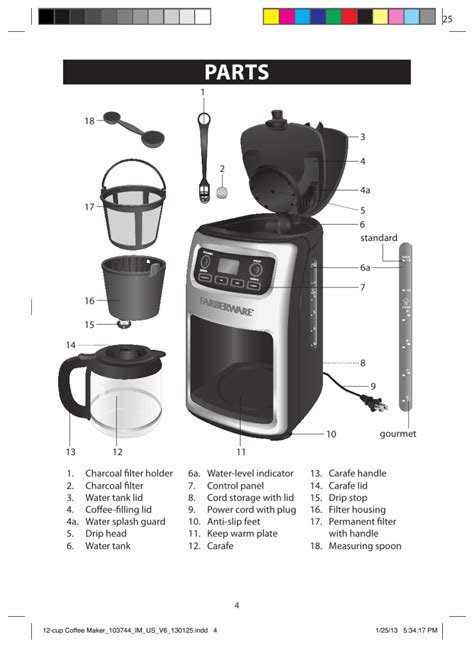 Farberware Coffee Maker Replacement Parts | Reviewmotors.co